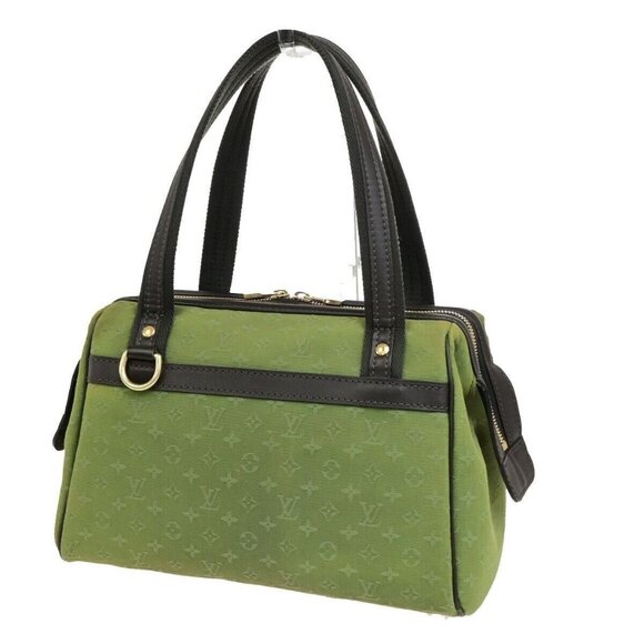 LOUIS VUITTON Josephine PM Hand Bag Monogram Mini Canvas Khaki M92415 64FB448 - Picture 2 of 16